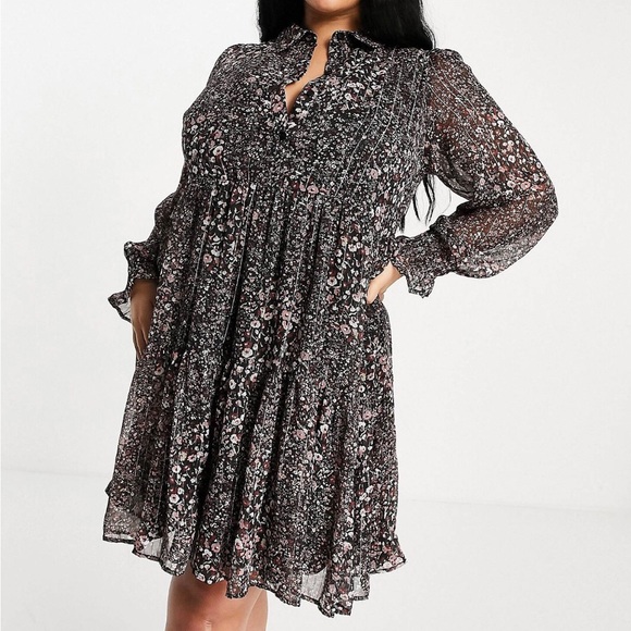 NWT ASOS Curve Yours mini dress - Picture 4 of 15